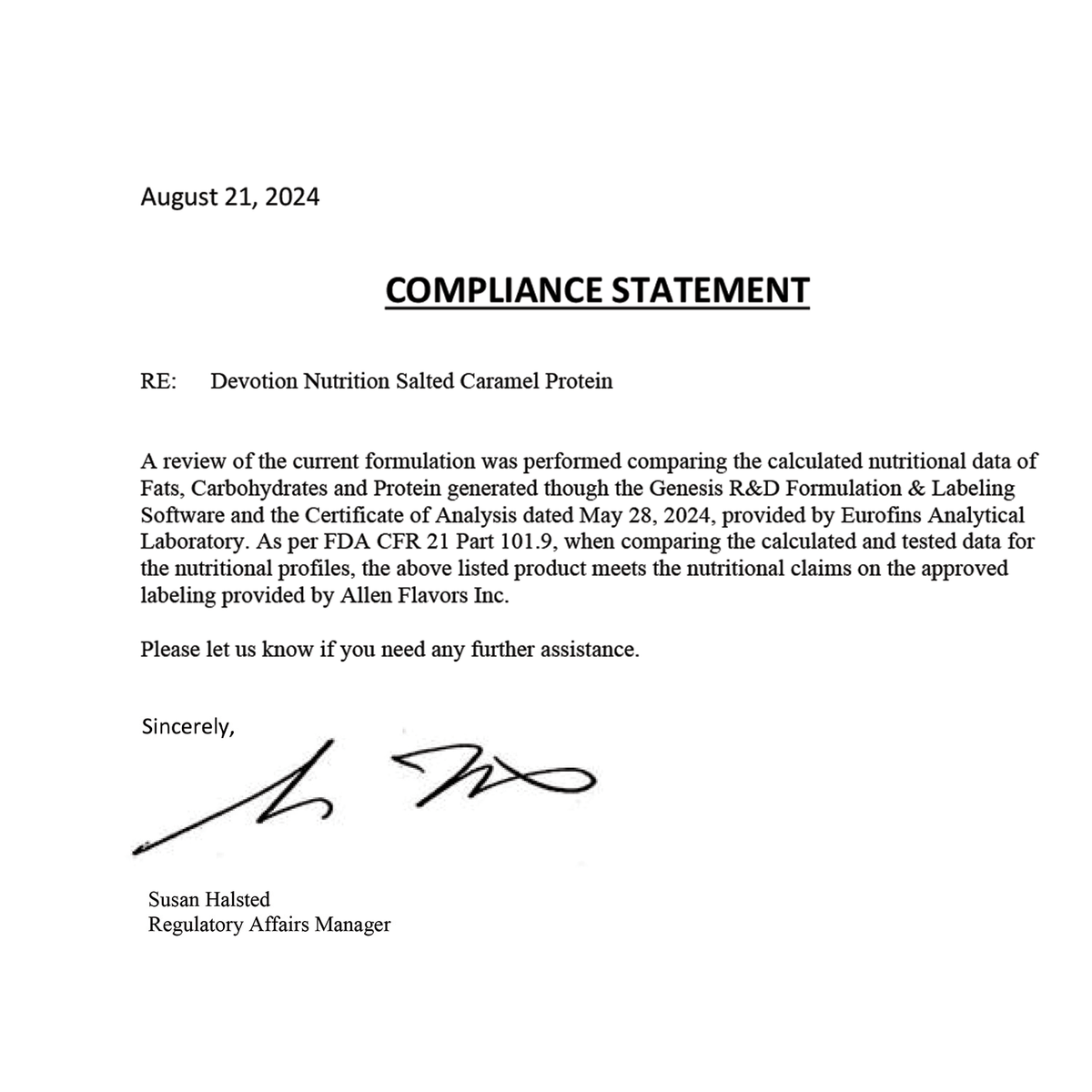 Salted Caramel Cone Flavor Protein, 2lb Tub - Devotion Nutrition