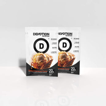 Salted Caramel Cone Flavor Protein Powder Sample Pack