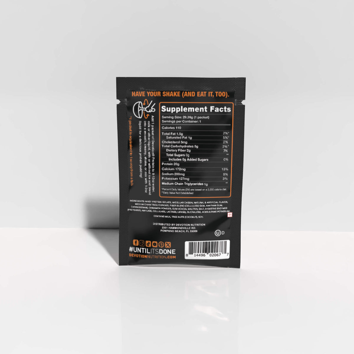 Sinful Cinnamon Flavor Protein Trial Pack - Devotion Nutrition