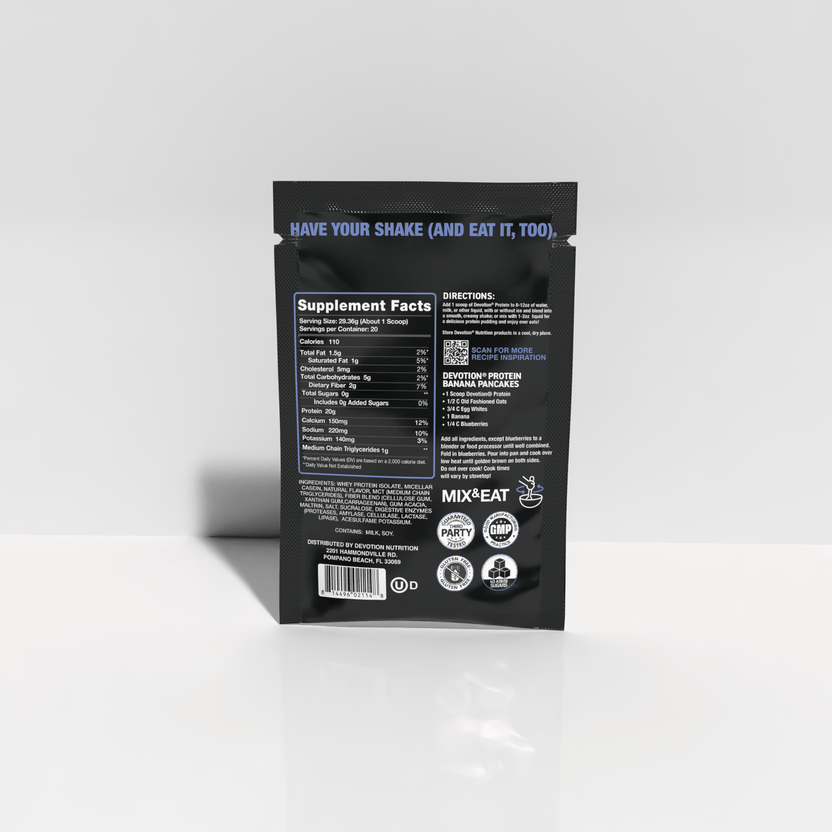 Wild Blueberry Protein Powder Sample Pack | Devotion Nutrition