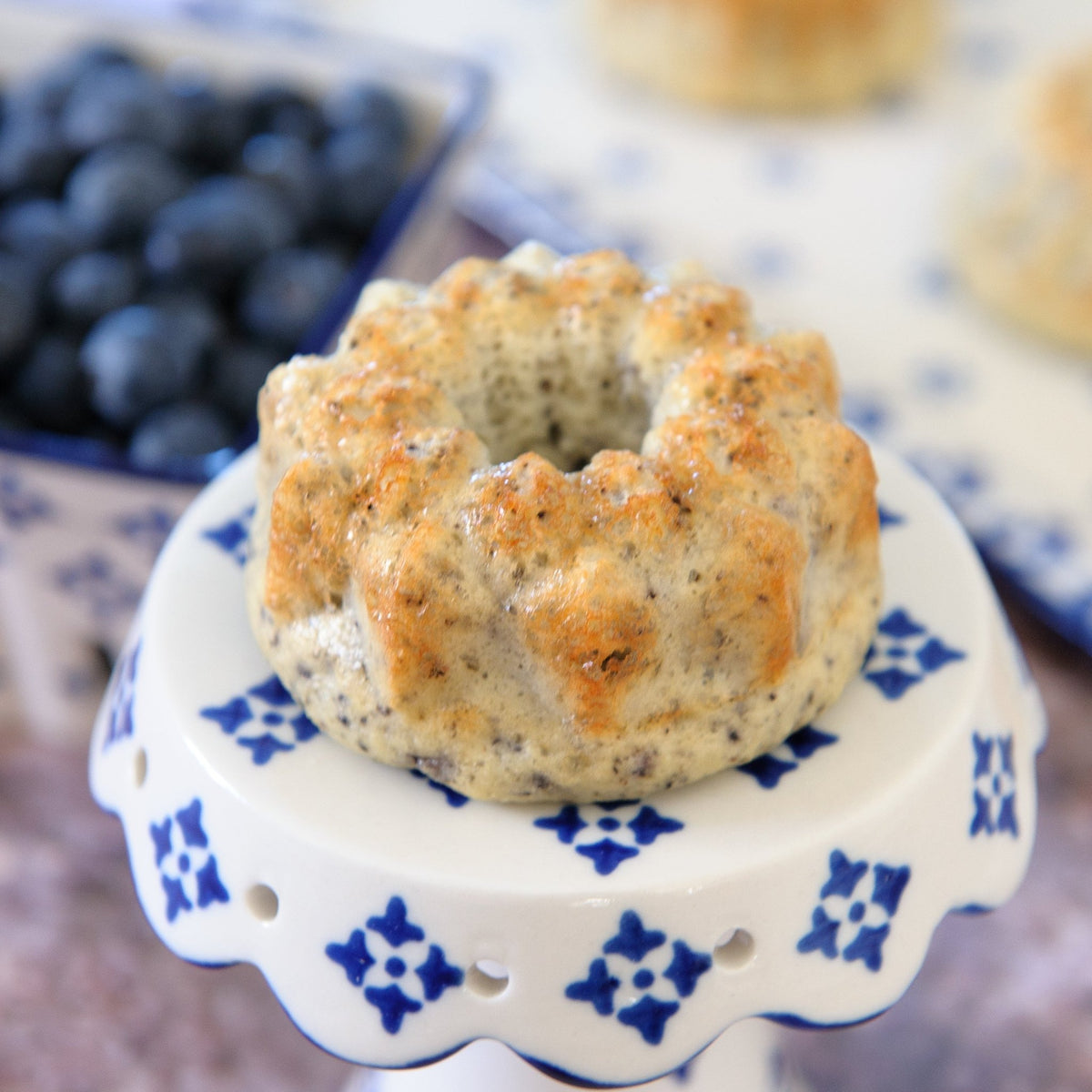 Lemon Blueberry Protein Powder Muffins Recipe 