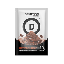 Load image into Gallery viewer, brownie batter chocolate protein powder
