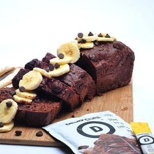 chocolate protein banana bread