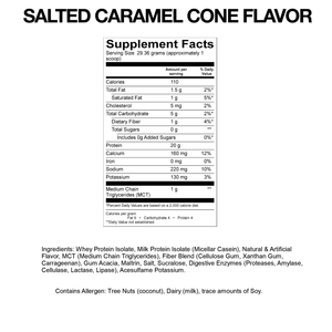 Salted Caramel Cone Flavor Protein Trial Pack