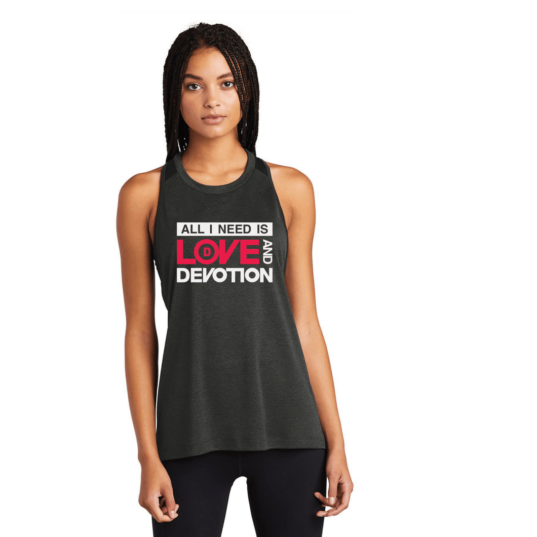 ALL I NEED IS LOVE AND DEVOTION TANK