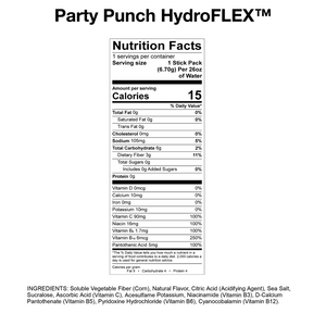 HydroFLEX™ Vitamin Infused Hydration | 12-PK Party Punch