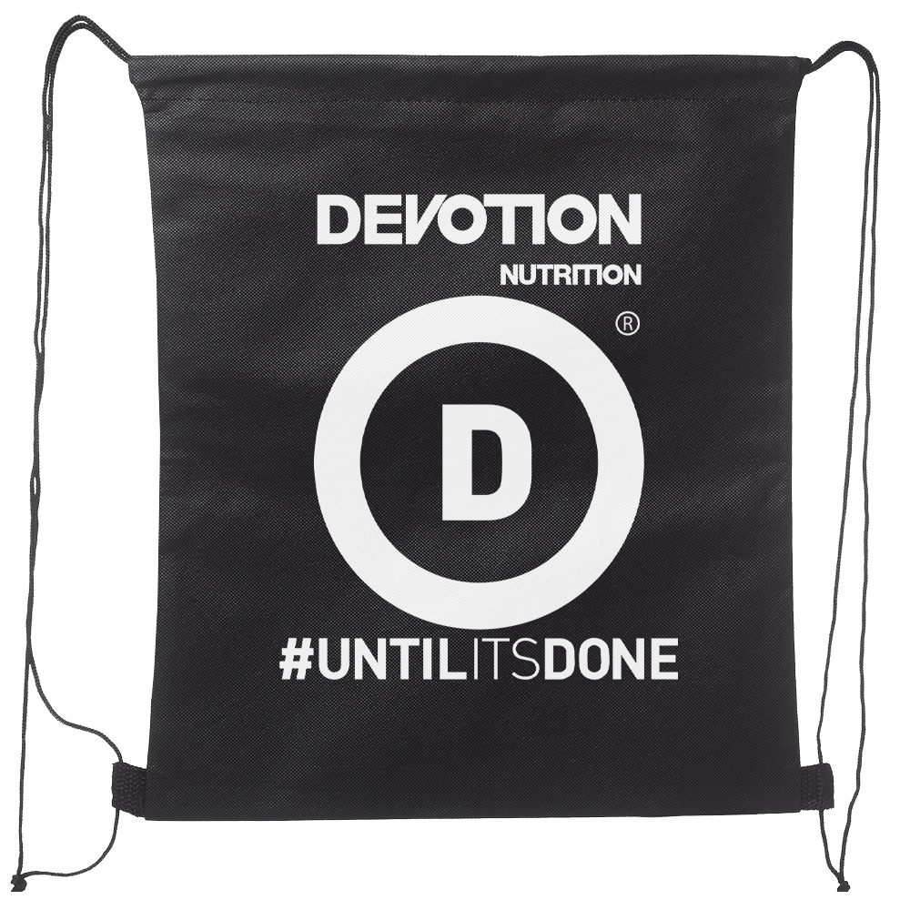 Devotion Logo Drawstring Backpack