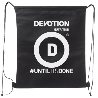 Devotion Nutrition | Devotion Logo Drawstring Backpack