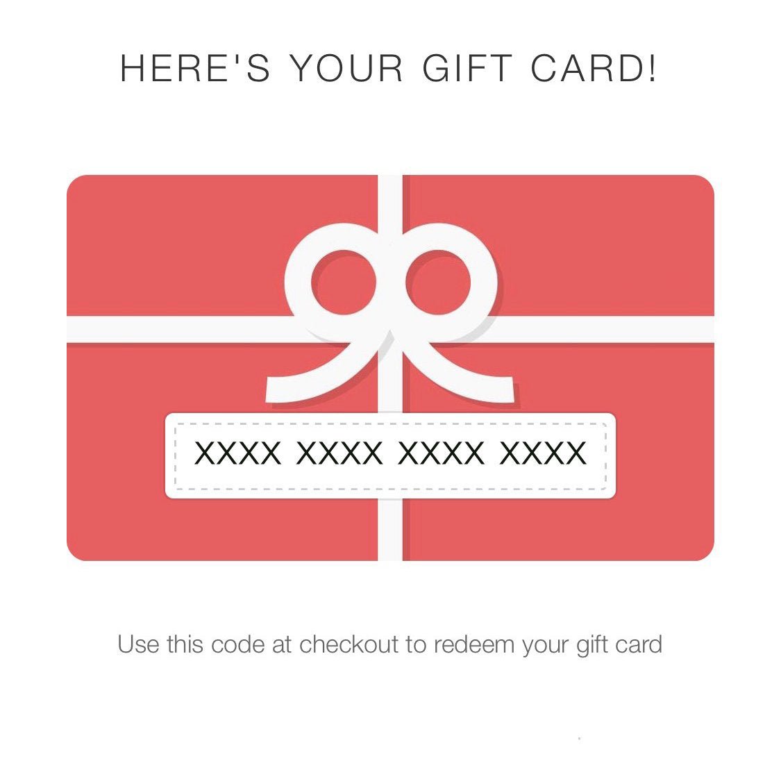 gift card