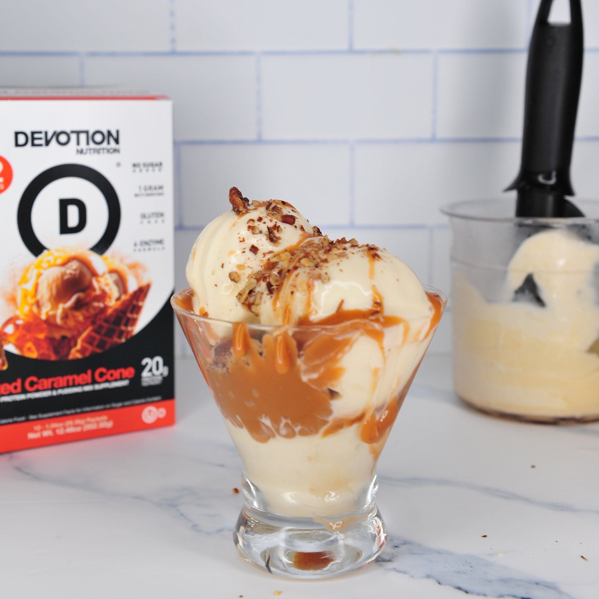 Caramel Creami Ice Cream