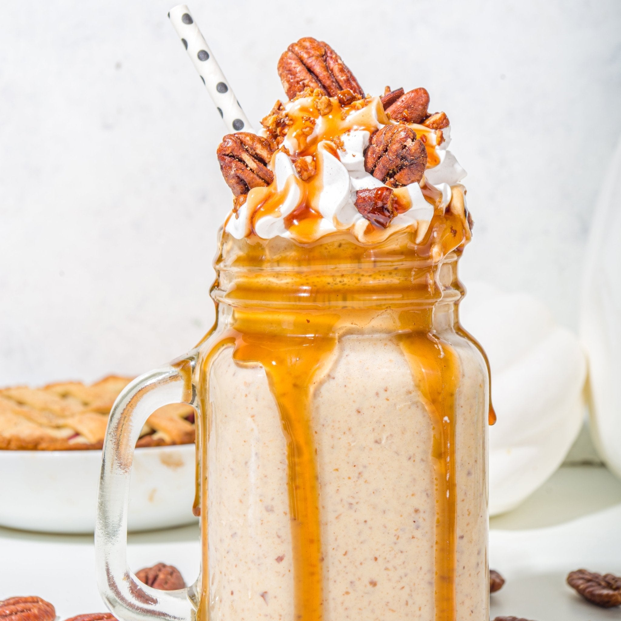 Butter Pecan Caramel Shake